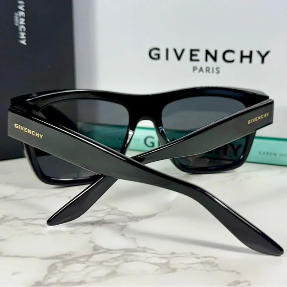 Givenchy Black Acetate Framed Sunglasses - Picture 2 of 9